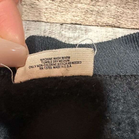 Vintage 90s Operation Desert Storm United For Peace Space Eagle Sweatshirt Large - Picture 6 of 6